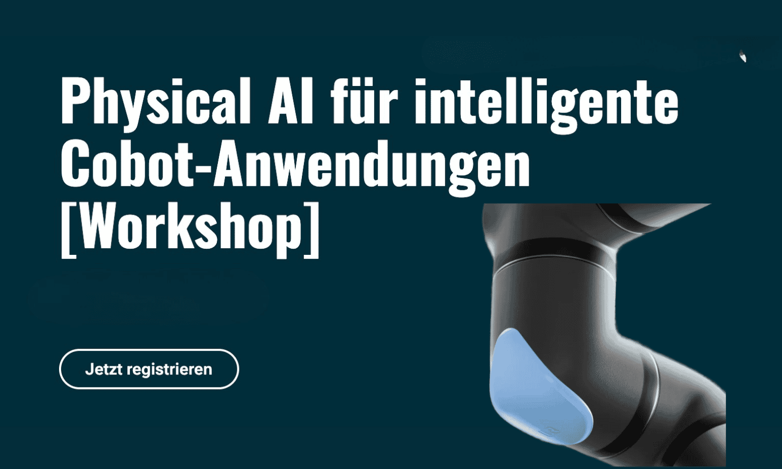 Physical AI Workshop für intelligente Cobot-Anwendungen Image